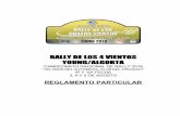 RALLY DE TACUAREMBÓ - ACTIVANET Uruguay...RALLY DE LOS 4 VIENTOS YOUNG/ALGORTA CAMPEONATO NACIONAL DE RALLY 2018 “100 AÑOS DEL AUTOMÓVIL CLUB DEL URUGUAY” 9ª Y 10ª FECHA 3,