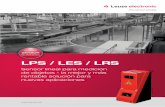 LPS / LES / LRS...LPS / LES / LRS Sensor lineal para medición de objetos - la mejor y más rentable solución para nuevas aplicaciones Alcance de detección en mm Leuze electronic