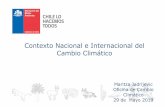 Contexto Nacional e Internacional del Cambio …...Contexto Nacional e Internacional del Cambio Climático Maritza Jadrijevic Oficina de Cambio Climático 29 de Mayo 2019 Contenido