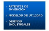 PATENTES DE INVENCION MODELOS DE UTILIDAD …...1. TIPOS DE PROTECCI ÓN 1.1 Patentes de Invención. Art. 14.-Los pa íses miembros otorgarán patentes para las invenciones sean de