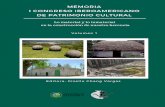 MEMORIA DEL CONGRESO - Todopatrimonio.comtodopatrimonio.com/pdf/MemoriaCongreso-Vol1.pdf · Patrimonio, arquitectura y esculturas funerarias: el ... dentro de las que predomina la