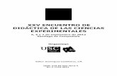 XXV EDCE publicacio Miren - UAB Barcelonagrupsderecerca.uab.cat/gresco/sites/grupsderecerca.uab.cat.gresco/files... · Dificultades del alumnado al aplicar los conocimientos de ciencia