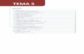 TEMA 5 - sitio libresitiolibre.com/curso/pdf/DWEC05.pdfGestión de eventos y formularios en JavaScript Tema 5 - 1 - Gestión de eventos y formularios en JavaScript. Caso práctico