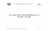 PLAN DE DESARROLLO 2014-2018 - Facultad de Ciencias Humanasfch.mxl.uabc.mx/wp-content/uploads/2015/09/020915-PD2015-201… · Debilidades 79 X. Seguimiento y evaluación 81 XI. Desglose