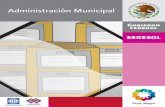Administración Municipal€¦ · ejemplificar los casos en que operan en sus distintas modalidades Objetivos específicos Ponderar las alternativas de diseño de una estructura organizacional