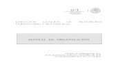 MANUAL DE ORGANIZACIÓN€¦ · manual de organizaciÓn de la direcciÓn general de transporte ferroviario y multimodal vigencia: octubre 2018 cÓdigo mo-311 rev. 02 pÁgina 7 de