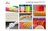 Catálogo de productos - Trenzaduría Fraile€¦ · El polycotton es un tipo de hilo que com-bina fibras naturales (algodón) y sintéticas (poliéster). Ten en cuenta que estos