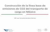 Construcción de la línea base de emisiones de CO2 del ...€¦ · Libramiento Norponiente de Querétaro MEX 057D 1.02 37.50 RFC Querétaro-San Luis Potosí MEX 057 1.03 156.27 RFL