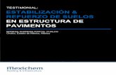 TESTIMONIAL: ESTABILIZACIÓN & REFUERZO DE SUELOS EN ...€¦ · instalar nuevamente GEOMALLA AMANCO STIFFNESS MS350 para reforzar la estructura del pavimento (función: incrementar