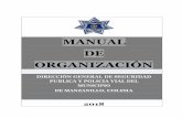 MANUAL DE ORGANIZACIÓN - Manzanillotransparencia.manzanillo.gob.mx/img/archivos/articulo1/SEGURIDA… · que lograra delimitar funciones de las diferentes unidades administrativas