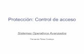 Protección: Control de acceso - UPMlaurel.datsi.fi.upm.es/_media/docencia/asignaturas/soa/soa-protecci… · enforcing: Control de acceso de SELinux activo disabled: Control de acceso