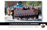 La Escuela de las Américas (WHINSEC) 20… · El 23 de mayo del 2018 un Tribunal de Guatemala sentenció a 4 ex oficiales guatemaltecos, 3 de ellos graduados de la Escuela de las