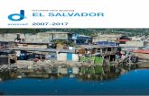 INFORME PAÍS Anesvad EL SALVADOR€¦ · Según el Informe de Desarrollo Humano del PNUD de 2016, El Salvador ocupa el puesto 117 de un total de 185 países habiendo descendido 6