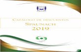 Catálogo de desCuentos spaunaCh 2019spaunach.org.mx/catalogo_descuentos/pages/folleto_descuentos_sp… · Ejecutivo 2015-2019, que tiene como objetivo buscar beneficios económicos