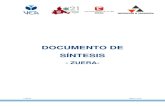 DOCUMENTO DE SÍNTESISagenda21zuera.dpz.es/Docs/Doc. sintesis.pdf · Acuñada por primera vez en la Conferencia de Río, la Agenda 21 tiene un claro objetivo, resolver los problemas