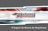 El Seguro de Rotura de Maquinaria - Insurance Training Centerinsurance-ecuador.com/pdf/tecnico_cfn.pdf · Los otros riesgos excluidos son los clásicos: dolo, guerra, desgaste, daño