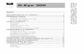 ES G-Eye 300 · VISUALIZAR LAS FOTOS/VÍDEOS EN UNA TV Con un cable mini-USB / AUDIO VÍDEO COMPUESTO y el accesorio «G-Eye 2 LCD» (estos dos productos se venden como accesorios),
