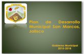 El Gobierno Municipal de San Marcos, es sin lugar a duda ...sanmarcosjal.gob.mx/files/8-4-a.pdf · Objetivo Estratégico: Promover ante Liconsa mayor compra de leche de productores