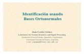 Identificación usando Bases Ortonormales · ISIS Identificación usando Bases Ortonormales 3 Introducción • Las estructuras de tipo caja negra en general no permiten incorporar