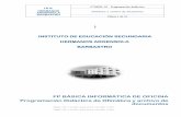 Programación Didáctica de Módulo€¦ · I.E.S. HERMANOS ARGENSOLA BARBASTRO FTOE02-01. Programación didáctica Ofimática y archivo de documentos Página 3 de 31 Real Decreto