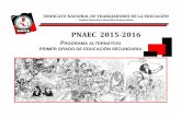 PNAEC 2015-2016files.educador-popular5.webnode.mx/200000063-47e6748e2d/Progr. … · Los bloques regionales de oligarquías transnacionales se están disputando los elementos de la