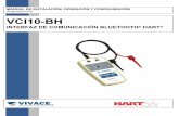 Manual VCI10-BH ES€¦ · Para cargar la batería, utilice el accesorio "Cable Convertidor USB para micro-USB". Enchufe el cable en la interfaz VCI10-BH (micro-USB) y también en