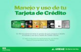 Manejo y uso de tu Tarjeta de Crédito - Afirme€¦ · • Ingresos mínimos de $8,500 pesos comprobables para tarjeta de crédito Básica, Clásica y Tigres, $20,000 pesos comprobables