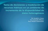 Dr. Gerald A. Corzo Dr. Leonardo Alfonso Prof. Dimitri ...capacitacion.sirh.ideam.gov.co/encuentro2/Ponencias/PDF/Gcorzo.pdf · Problema: Datos disponibles son muchos (Big Data) Resolución