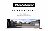 BALDOSA TACTIL - Alajuela€¦ · De acuerdo al tamaño del proyecto y el diseño que se desea, se debe calcular un desperdicio que varía de un 1% a un 2%. Solicite junto con la
