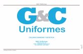 G&C Uniformes¡logos/Catalogo_General... · G&C Uniformes Catálogo Sanidad y Estética a 1 CALZADO SANIDAD Y ESTETICA G&C Uniformes c/ Buenos Aires, 26 13300 – Valdepeñas (Ciudad