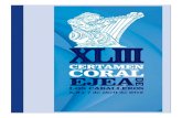 zurzA nriquE 13, 14 y 15 de abril de 2012€¦ · Soneto del a noche de Morten Lauridsen ... cho de que la Coral Polifónica Ejea sea la más veterana de Aragón, dado que en 2011