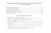 ÍNDICES GENERALES DEL ARCHIVO DE VILLA (1152-1898)€¦ · − Defensa de Madrid en los tres primeros días de diciembre de 1808 (1808- 1891), I. ( Secretaría ) − Sucesos de 1800-1811