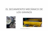 EL SECAMIENTO MECÁNICO DE LOS GRANOS€¦ · parÁmetros del secado de granos 1. la humedad en los granos 5. sistemass de secado mecÁnico 2. el aire de secado el secamiento de los