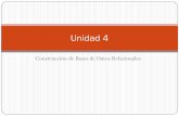 Unidad 4 - academicos.azc.uam.mxacademicos.azc.uam.mx/jfg/diapositivas/bases_datos/Unidad_4.pdf · Normalizar una base es aplicar una serie de reglas a las relaciones del modelo al
