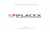 PROCESOS PRODUCTIVOS II - IPLACEXbiblioteca.iplacex.cl/MED/Procesos productivos II.pdf · igual o superior al esperado por los individuos que participan en él. El éxito en estas