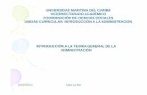 UNIVERSIDAD MARITIMA DEL CARIBE VICERRECTORADO …190.202.0.213/mjaramillo/Unidades/Unidad I/Presentacion/Presentac… · 04/04/2011 catia la mar introducciÓn a la teorÍa general