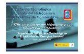 Plataforma Tecnológica Española del Hidrógeno y de las ...€¦ · solar a Alemania, por una tubería de hidrógeno producido por electrolisis. Producción de hidrógeno renovable