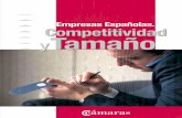 Empresas Españolas. Competitividad Tamaño€¦ · COMPETITIVIDAD Y TAMAÑO CAPITULO III. INTERNACIONALIZACIÓN Y TAMAÑO EMPRESARIAL 73 I. INTRODUCCIÓN 73 II. REVISIÓN DE LA LITERATURA