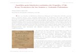 Insólita guía histórico-artística de España, 1746. Fray Francisco … · 2016-08-04 · Insólita guía histórico-artística de España, 1746. Fray Francisco de los Santos y