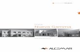 línea Nueva Gamma - Alcemar - Sistemas de Aluminio · 2015-06-22 · Dimensiones de corte: Las medidas de corte contenidas en el presente catálogo , mediante el cual se deberá