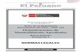 Texto de la Regulación Aeronáutica del Perú - RAP 145 Organizaciones de ...transparencia.mtc.gob.pe/idm_docs/normas_legales/1_0... · 2018-06-15 · 145.425 Aseguramiento de la