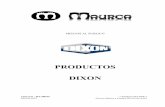 maurca.com.mxmaurca.com.mx/Docs/Lista de precios P. Dixon MA-D0519.pdfCOPLES Y NIPLES ALTA PRESION (DIXON SERIE I) 10 FUNDA CONTRA FUEGO PARA MANGUERA 28 PROTECTOR DE MANGUERA Y CABLE