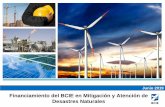 Financiamiento del BCIE en Mitigación y Atención …BCIE: Un socio importante para combatir el Cambio Climático en Centroamérica El 14 de diciembre de 2016 en el marco de la XV