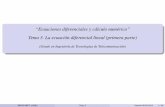 “Ecuaciones diferenciales y calculo´ numerico”´ …arobles/Telecos/Tema03-p1.pdf“Ecuaciones diferenciales y calculo´ numerico”´ Tema 3. La ecuacion´ diferencial lineal