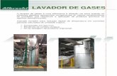 Lavador de Gases - Albrecht · 2017-10-24 · LAVADOR DE GASES O lavador de gases é uma alternativa à filtração via seca quando os efluentes gasosos apresentam componentes ou