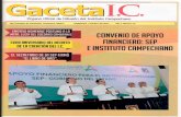 gaceta.instcamp.edu.mxgaceta.instcamp.edu.mx/publicaciones/GACETA 43.pdf · 2018-12-03 · Gaceta l.c., Año 7, No. 43, septiembre-octubre 2017, es una publicación bimestral editada