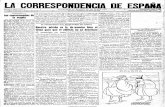 Correspondencia de España, La 19240721static.costadelsolmalaga.es/malaga/subidas/... · Son harto desconsoladoras las noticias que se reciben de la mayor parte de las movin^ás eSjmñoÚis