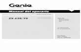 Manual del operario - Geniemanuals.Gogenielift.com/Operators/Spanish/160567SP.pdfANSI/SIA 92.5 CSA B.354.4 . Primera edición † Sexta impresión Manual del operario Introducción
