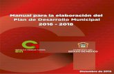 Página - PUNO PERÚ€¦ · Página 3 l 2016-201 8 Manual para la elaboración del Plan de Desarrollo Municipal 2016-2018 ÍNDICE Presentación 6 I Contexto de la planeación municipal