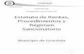 Estatuto de Rentas, Procedimientos y Régimen … N...ACUERDO 030-2013 3 El honorable Concejo municipal del Municipio de Girardota, en ejercicio de las facultades constitucionales